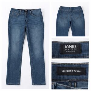 🦋 Jones New York Signature Bleecker Skinny Jeans – Medium Wash | Women’s/ Size 6